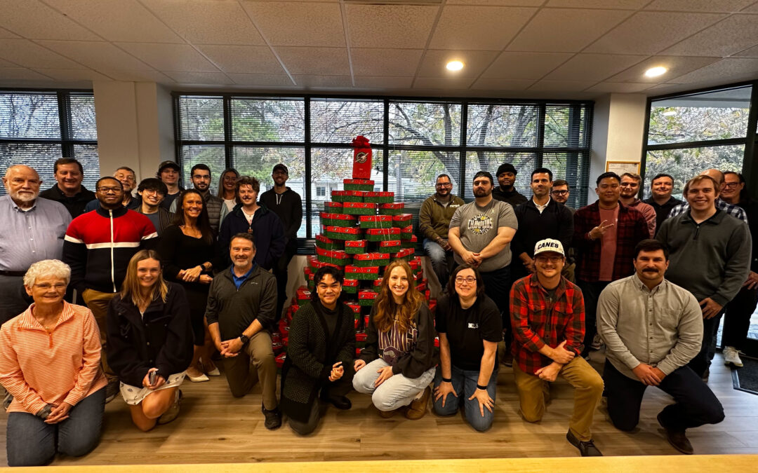 Staff Shoebox Packing Event